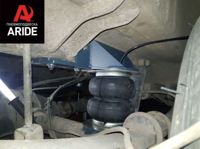 Рис. 5 Наши проекты: Пневмоподвеска на ﻿Mercedes Sprinter 3 - Этапы установки