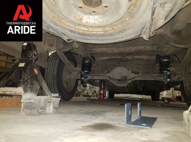 Рис. 7 Наши проекты: Пневмоподвеска на ﻿Mercedes Sprinter 3 - Этапы установки