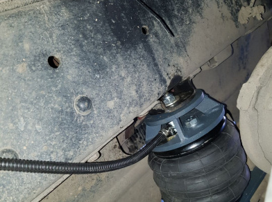 Рис. 8 Наши проекты: Пневмоподвеска на ﻿ГАЗ (GAZ) Валдай - Этапы установки