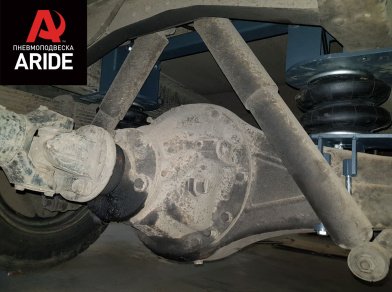 Рис. 2 Наши проекты: Пневмоподвеска на ﻿ГАЗ (GAZ) Валдай - Этапы установки