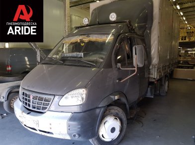 Рис. 1 Наши проекты: Пневмоподвеска на ﻿ГАЗ (GAZ) Валдай - Этапы установки