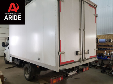 Рис. 1 Наши проекты: Установка задней пневмоподвески с управление из салона ﻿ГАЗ (GAZ) Газель NEXT