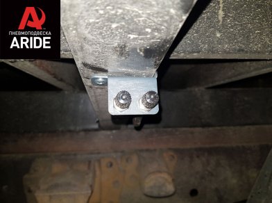 Рис. 6 Наши проекты: Установка задней пневмоподвески ГАЗ (GAZ) Газель NEXT Бизнес