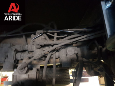 Рис. 12 Наши проекты: Установка задней пневмоподвески с управление из салона ﻿ГАЗ (GAZ) Газон NEXT