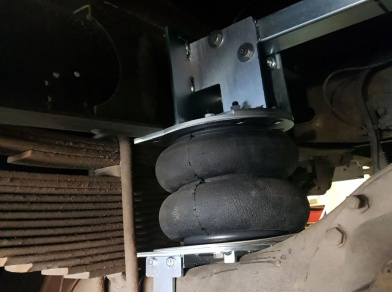 Рис. 10 Наши проекты: Установка задней пневмоподвески с управление из салона ﻿ГАЗ (GAZ) Газон NEXT