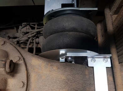 Рис. 9 Наши проекты: Установка задней пневмоподвески с управление из салона ﻿ГАЗ (GAZ) Газон NEXT