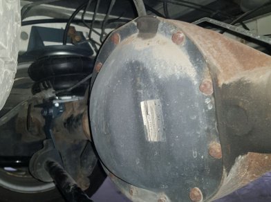 Рис. 10 Наши проекты: Установка задней пневмоподвески с управление на два контура ﻿Ford Transit RWD