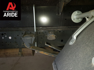 Рис. 5 Наши проекты: Установка задней пневматической подвески с управлением из салона ﻿ГАЗ (GAZ) Газель NEXT