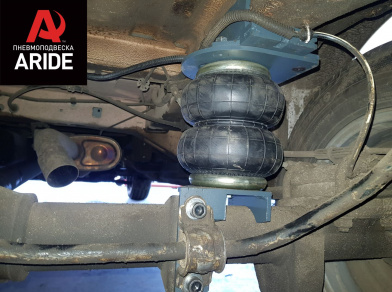 Рис. 10 Наши проекты: Пневмоподвеска на ﻿Volkswagen Crafter (2017-н.в.) - Этапы установки