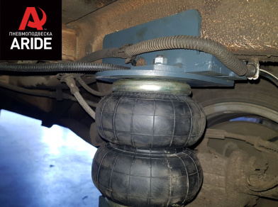 Рис. 11 Наши проекты: Пневмоподвеска на ﻿Volkswagen Crafter (2017-н.в.) - Этапы установки