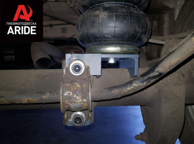 Рис. 13 Наши проекты: Пневмоподвеска на ﻿Volkswagen Crafter (2017-н.в.) - Этапы установки