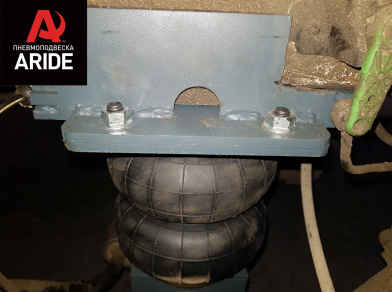 Рис. 15 Наши проекты: Пневмоподвеска на ﻿Volkswagen Crafter (2017-н.в.) - Этапы установки