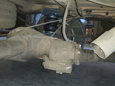 Рис. 16 Наши проекты: Пневмоподвеска на ﻿Volkswagen Crafter (2017-н.в.) - Этапы установки