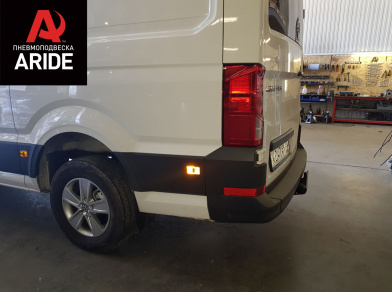 Рис. 6 Наши проекты: Пневмоподвеска на ﻿Volkswagen Crafter (2017-н.в.) - Этапы установки