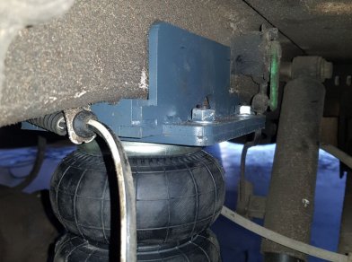 Рис. 12 Наши проекты: Пневмоподвеска на ﻿Volkswagen Crafter (2017-н.в.) - Этапы установки