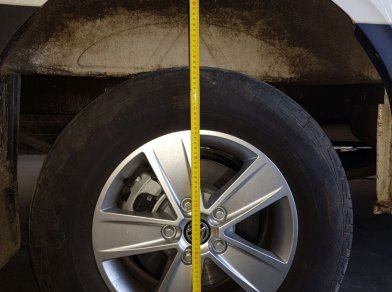 Рис. 7 Наши проекты: Пневмоподвеска на ﻿Volkswagen Crafter (2017-н.в.) - Этапы установки