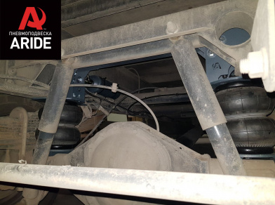 Рис. 12 Наши проекты: Пневмоподвеска на ﻿Iveco Daily 70C для комфорта - Этапы установки