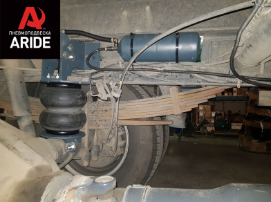 Рис. 13 Наши проекты: Пневмоподвеска на ﻿Iveco Daily 70C для комфорта - Этапы установки