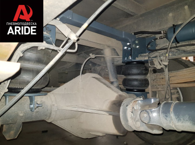 Рис. 18 Наши проекты: Пневмоподвеска на ﻿Iveco Daily 70C для комфорта - Этапы установки