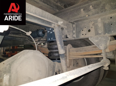 Рис. 2 Наши проекты: Пневмоподвеска на ﻿Iveco Daily 70C для комфорта - Этапы установки