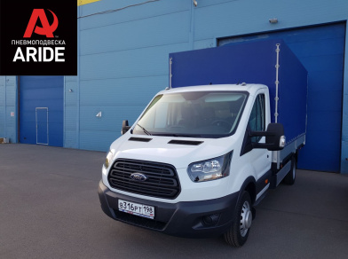 Рис. 1 Наши проекты: Установка задней пневмоподвески с управление из салона ﻿Ford Transit 460/470