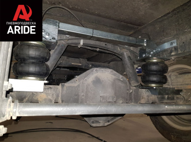Рис. 10 Наши проекты: Пневмоподвеска на ﻿Iveco Daily 70C - Этапы установки