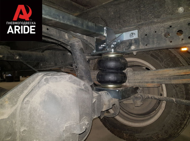 Рис. 11 Наши проекты: Пневмоподвеска на ﻿Iveco Daily 70C - Этапы установки