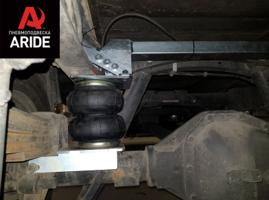 Рис. 12 Наши проекты: Пневмоподвеска на ﻿Iveco Daily 70C - Этапы установки