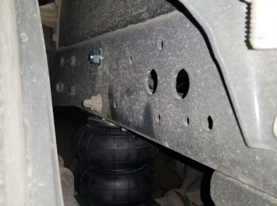 Рис. 13 Наши проекты: Пневмоподвеска на ﻿Iveco Daily 70C - Этапы установки