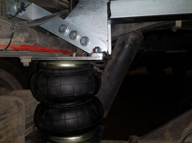 Рис. 14 Наши проекты: Пневмоподвеска на ﻿Iveco Daily 70C - Этапы установки