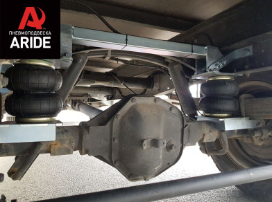 Рис. 16 Наши проекты: Пневмоподвеска на ﻿Iveco Daily 70C - Этапы установки