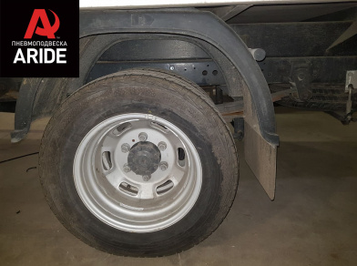 Рис. 8 Наши проекты: Пневмоподвеска на ﻿Iveco Daily 70C - Этапы установки