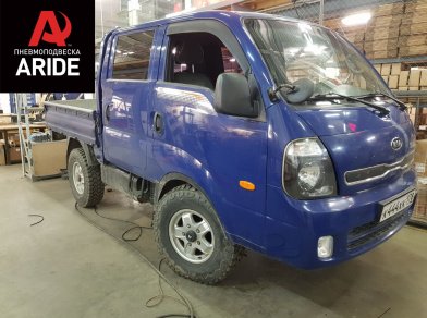 Рис. 1 Наши проекты: Пневмоподвеска на ﻿Kia Bongo III - Этапы установки