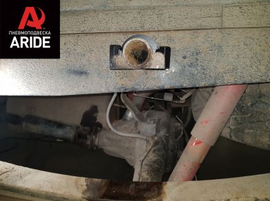 Рис. 19 Наши проекты: Пневмоподвеска на ﻿Kia Bongo III - Этапы установки