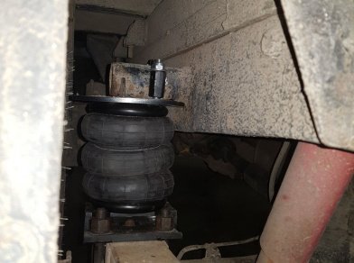 Рис. 20 Наши проекты: Пневмоподвеска на ﻿Kia Bongo III - Этапы установки