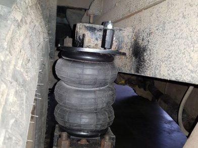 Рис. 21 Наши проекты: Пневмоподвеска на ﻿Kia Bongo III - Этапы установки