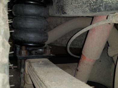 Рис. 5 Наши проекты: Пневмоподвеска на ﻿Kia Bongo III - Этапы установки