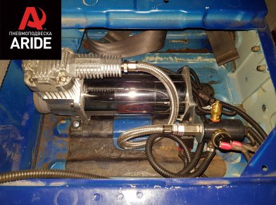 Рис. 6 Наши проекты: Пневмоподвеска на ﻿Kia Bongo III - Этапы установки