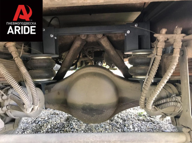 Рис. 2 Наши проекты: Пневмоподвеска на ﻿ГАЗ (GAZ) Валдай с гарантией - Этапы установки