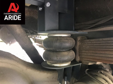 Рис. 11 Наши проекты: Пневмоподвеска на ﻿ГАЗ (GAZ) Валдай с гарантией - Этапы установки