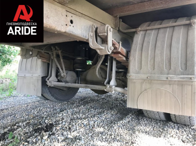 Рис. 4 Наши проекты: Пневмоподвеска на ﻿ГАЗ (GAZ) Валдай с гарантией - Этапы установки