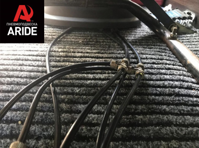 Рис. 5 Наши проекты: Пневмоподвеска на ﻿ГАЗ (GAZ) Валдай с гарантией - Этапы установки