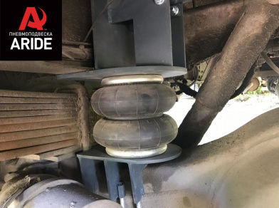 Рис. 3 Наши проекты: Пневмоподвеска на ﻿ГАЗ (GAZ) Валдай с гарантией - Этапы установки