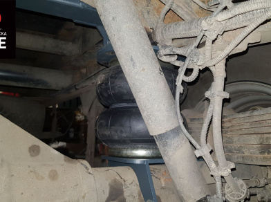 Рис. 2 Наши проекты: Установка задней пневмоподвески ﻿Iveco Daily 70C