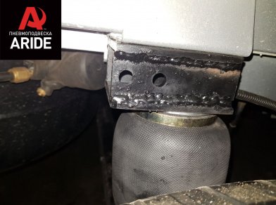 Рис. 10 Наши проекты: Установка задней пневмоподвески ﻿ВАЗ (Lada) ВИС