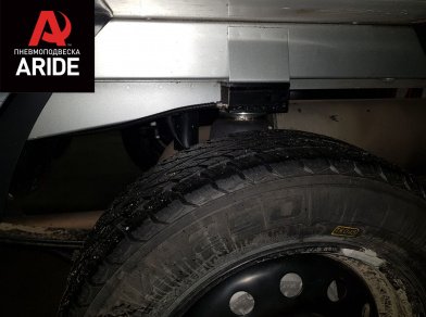 Рис. 4 Наши проекты: Установка задней пневмоподвески ﻿ВАЗ (Lada) ВИС