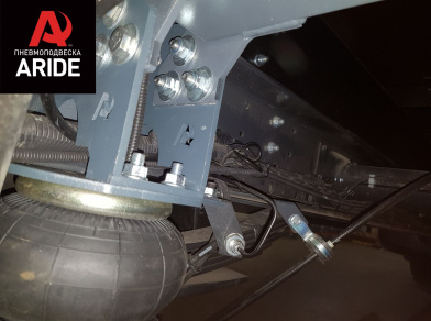 Рис. 13 Наши проекты: Пневмоподвеска на ﻿Iveco Daily 50C - Этапы установки