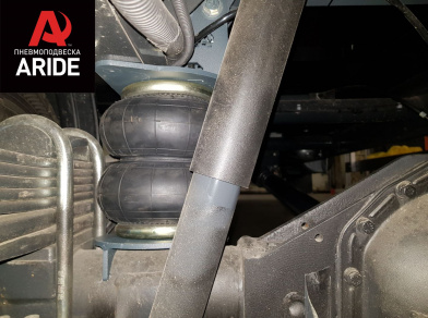 Рис. 14 Наши проекты: Пневмоподвеска на ﻿Iveco Daily 50C - Этапы установки