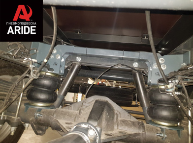 Рис. 18 Наши проекты: Пневмоподвеска на ﻿Iveco Daily 50C - Этапы установки