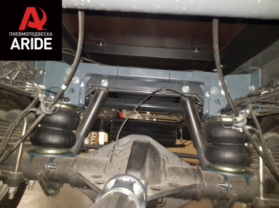 Рис. 19 Наши проекты: Пневмоподвеска на ﻿Iveco Daily 50C - Этапы установки